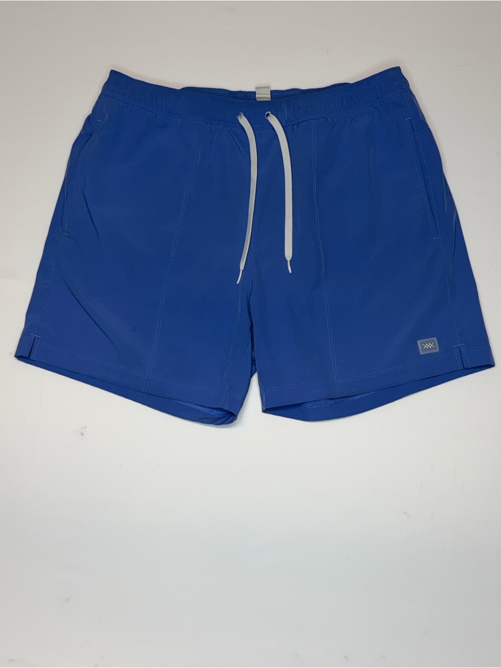 Rhone Men’s Blue Athletic Training Shorts Lined Size Large - Picture 2 of 6
